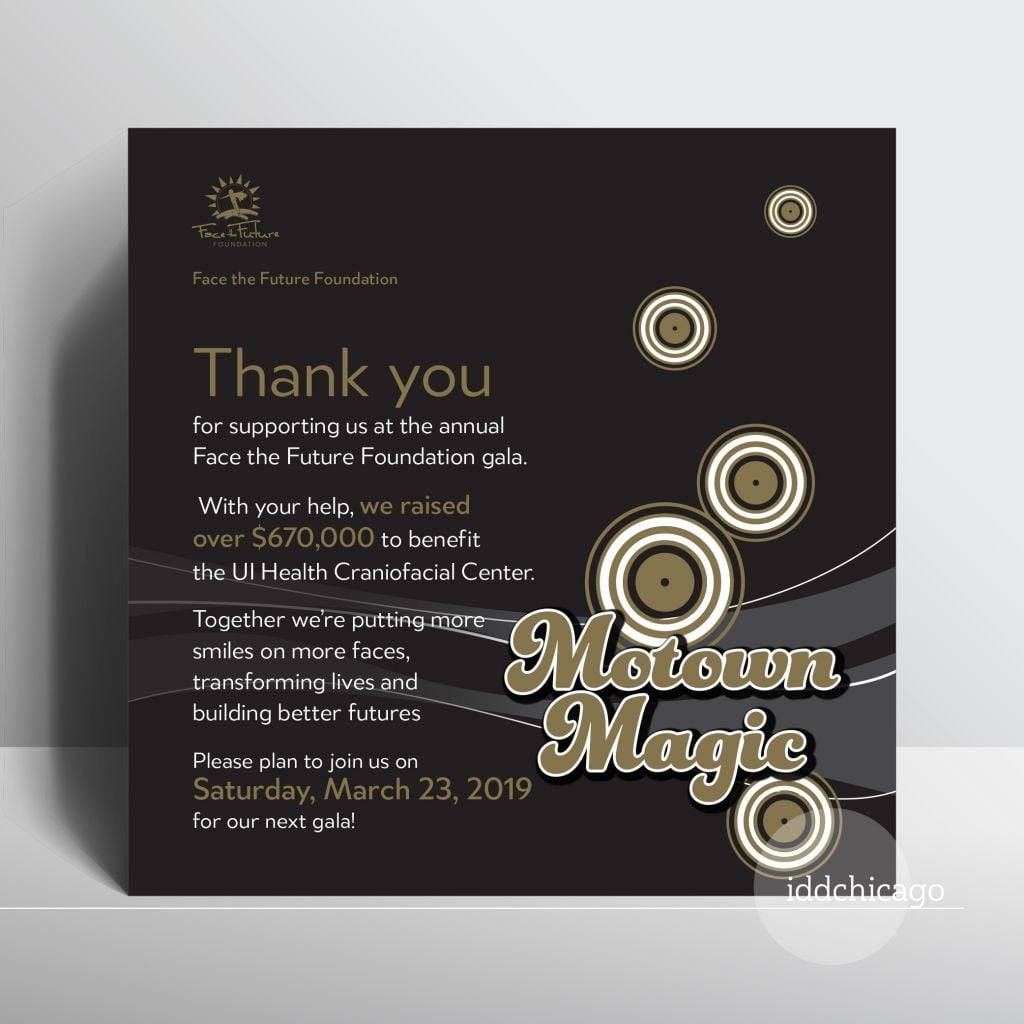 Face the Future Foundation: thanks